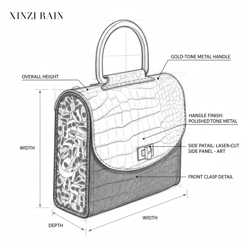 Custom Leather Evening Handheld Bags - OEM & ODM Manufacturer