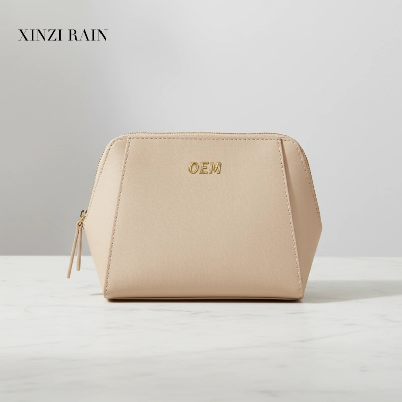Custom Leather Zipper Clutch Bag Manufacturer-XINZIRAIN