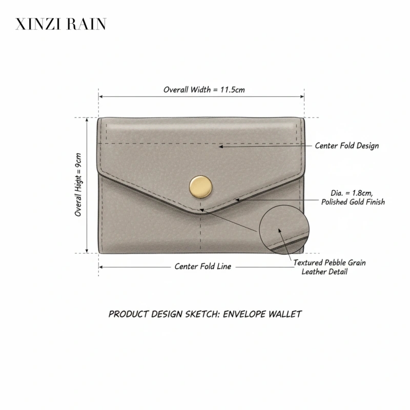 Custom Folded Multi-Card Wallet Manufacturer (OEM/Private Label) | Xinzirain
