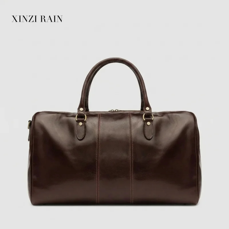 Custom Leather Weekender Bag | OEM & Private Label Travel Bag