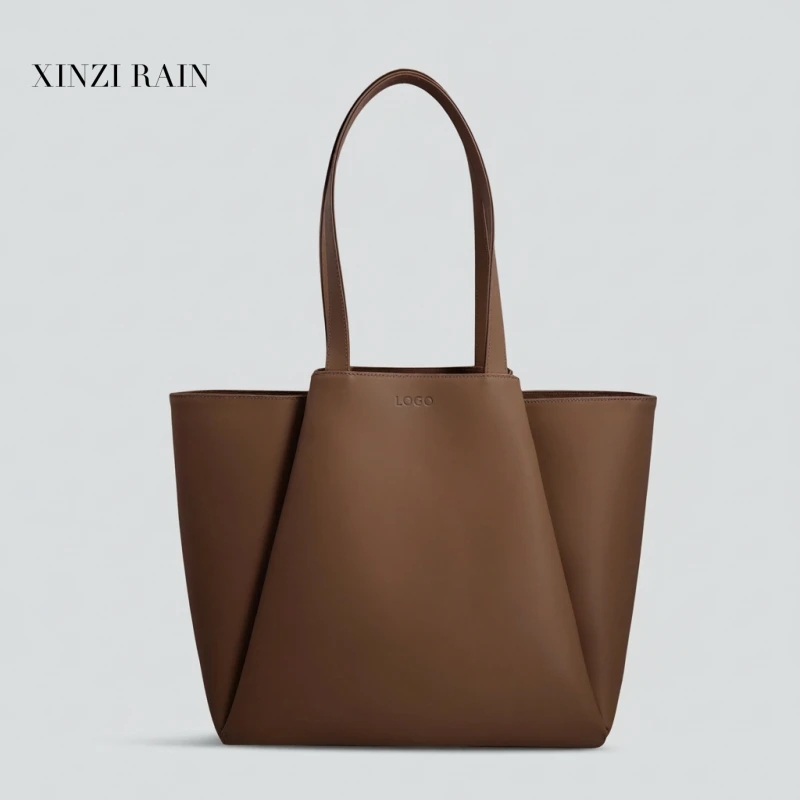 Custom  Leather Laptop Tote Bag Manufacturer | Premium Office Work Bag OEM-XINZIRAIN