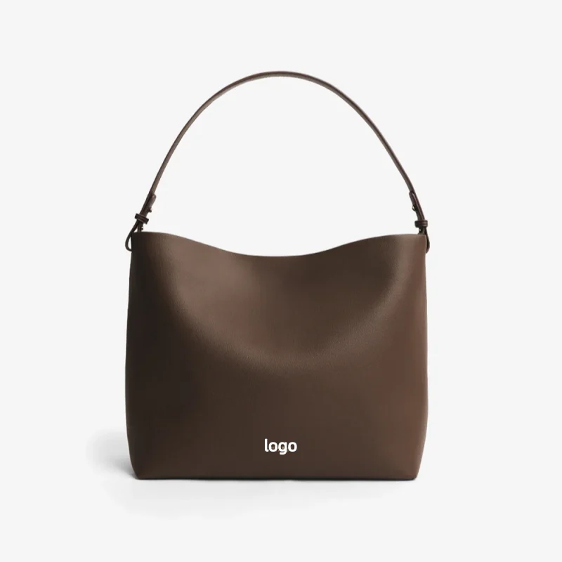 Custom Vegan Leather Shoulder Bag Manufacturer | OEM Minimalist Hobo Bag