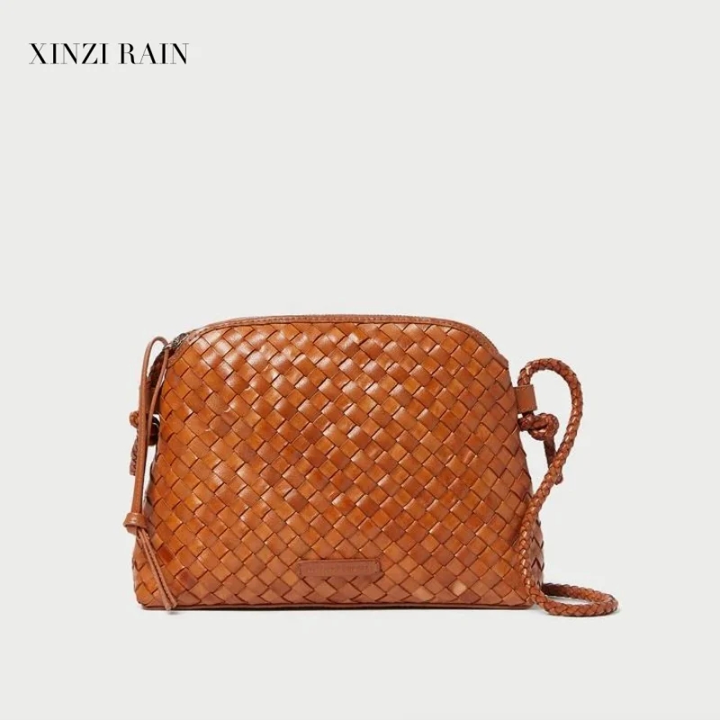 Custom Vegan Leather Woven Crossbody Bag Manufacturer | OEM by XINZIRAIN