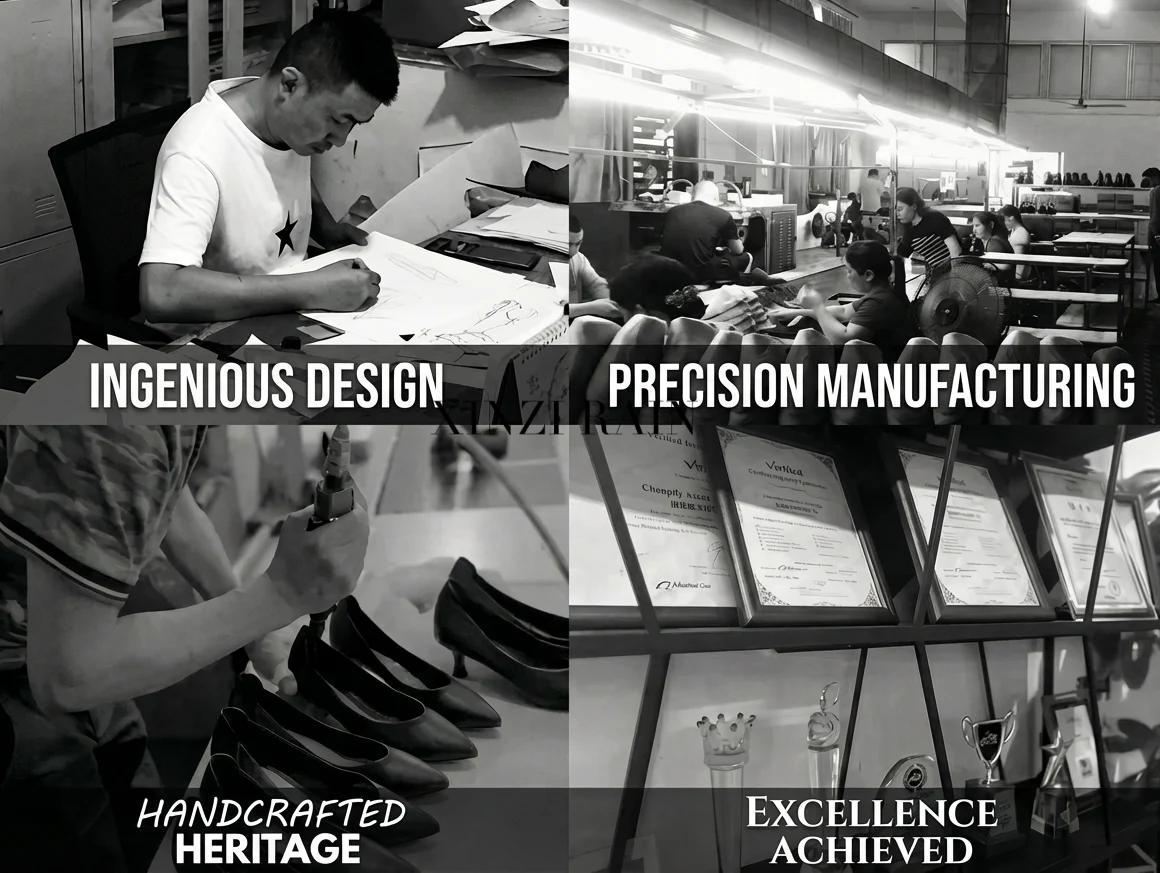 XINZIRAIN footwear manufacturing origins in Chengdu