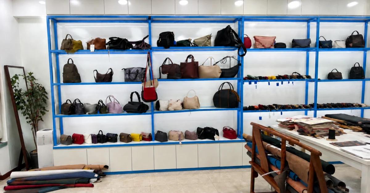 Parceria e capacidade de produção de bolsas de couro da Bagsrain