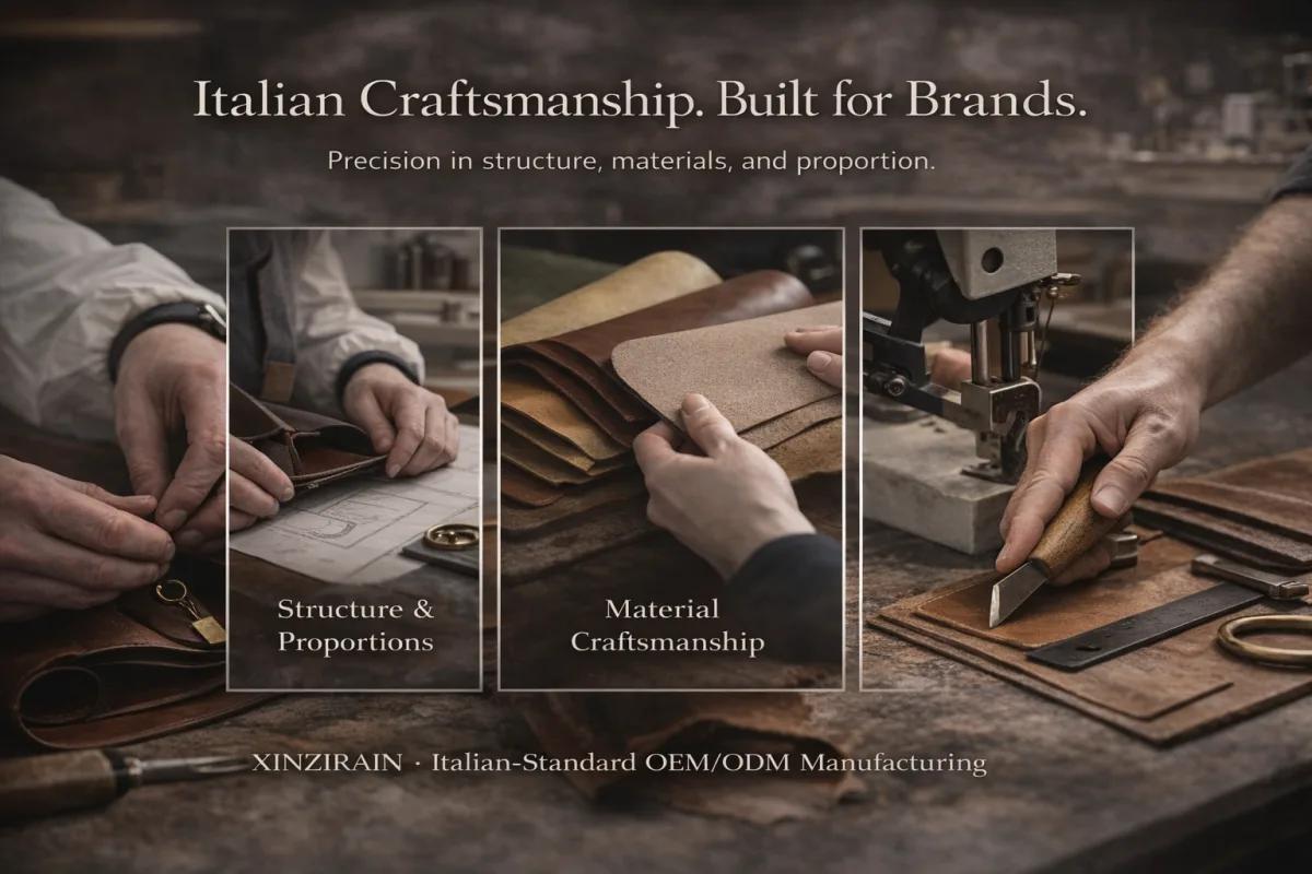 Italian Craftsmanship Standards for Custom Leather Bag Manufacturing - XINZIRAIN