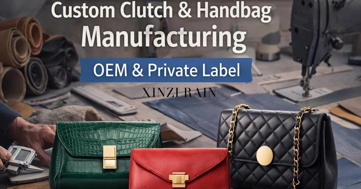 Custom Clutch & Handbag Manufacturing: A Complete OEM & Private Label Guide for Fashion Brands