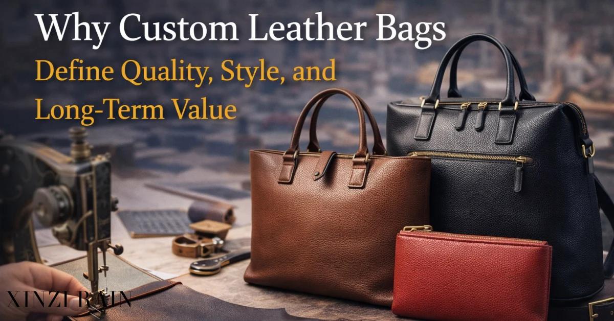 Why Custom Leather Bags Are Defining Modern Quality and Personal Style