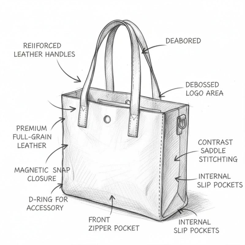 Leather Tote Bag Manufacturer