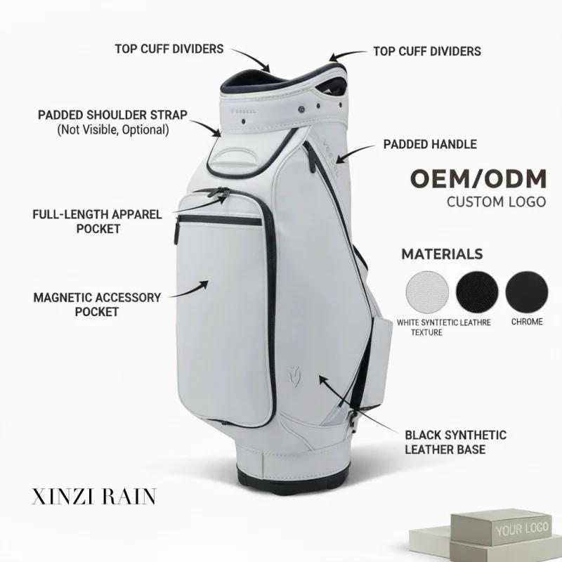Custom Golf Bag Manufacturer | OEM Premium Cart Golf Bag-XINZIRAIN