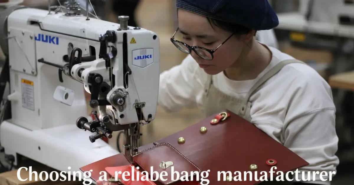 How to Choose a Reliable Handbag Manufacturer for Your Brand