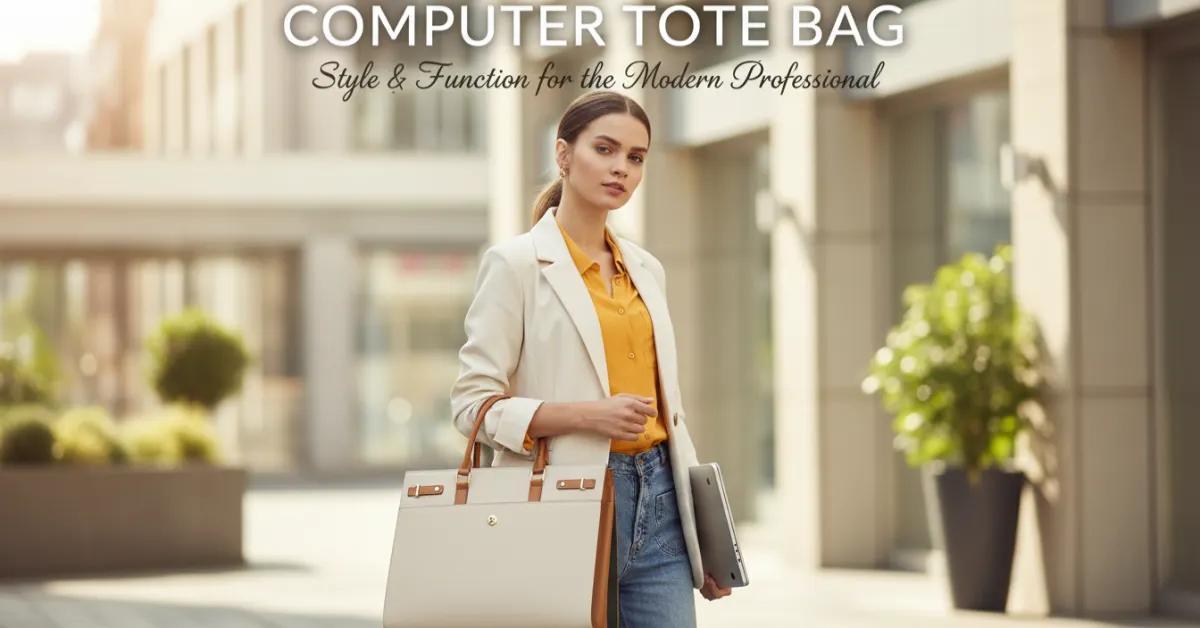 Computer Tote Bags: Design, Materials, and Manufacturing Guide for Modern Brands