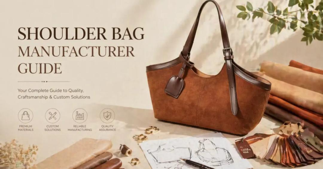 Guia do Fabricante de Bolsas de Ombro: Design, Materiais, Produção e Análises de Mercado para Marcas