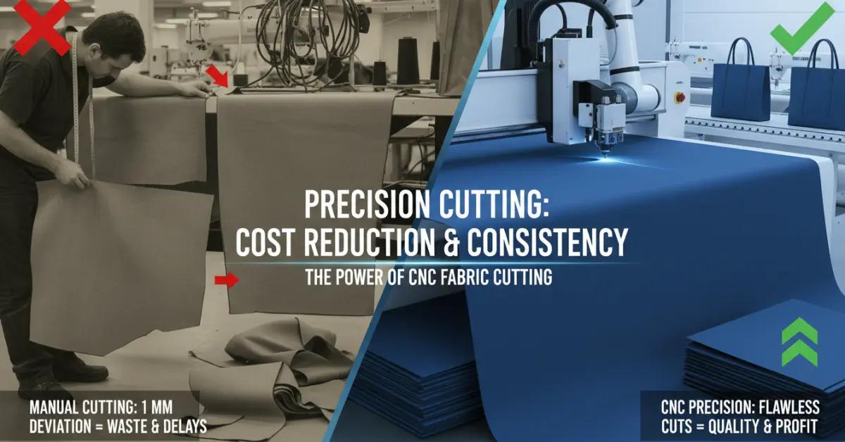 What Is CNC Fabric Cutting? How It Reduces Waste and Boosts Efficiency in Bag Manufacturing
