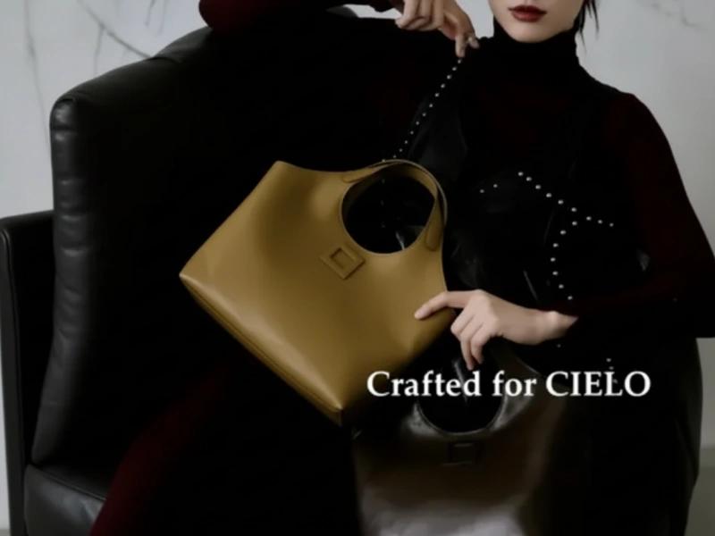 CIELO Custom Full Grain Leather Tote Manufacturing