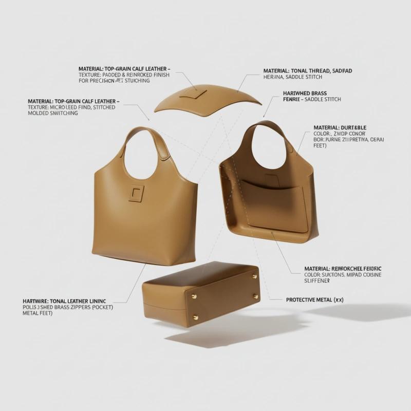 CIELO Project Objective - Custom Leather Tote