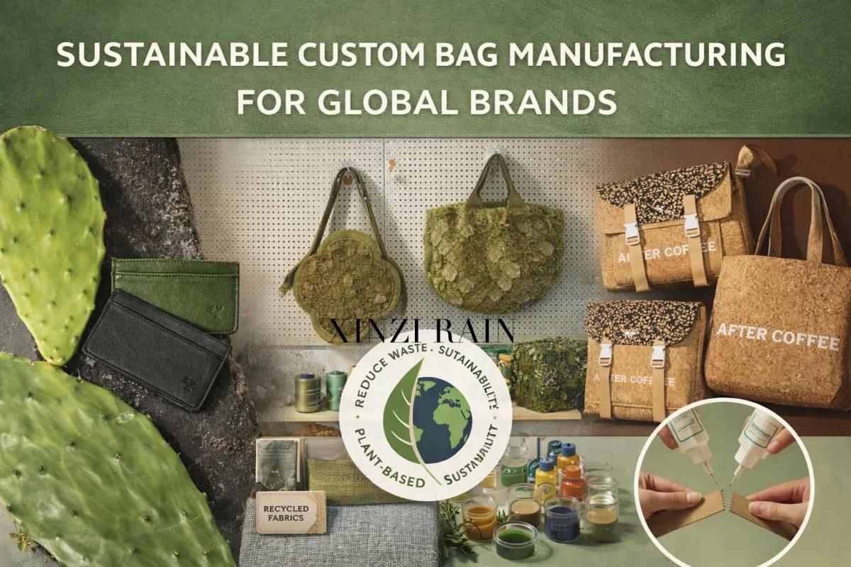 Sustainable Custom Bag Manufacturing for Global Brands - XINZIRAIN