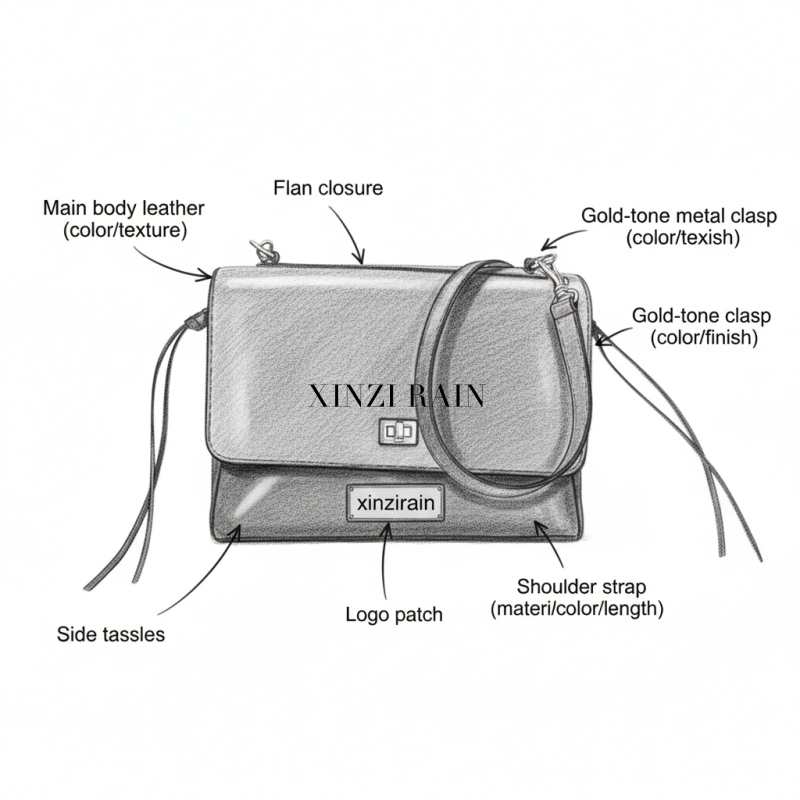 Custom Leather Shoulder Bag – OEM & Private Label Manufacturing| XINZIRAIN