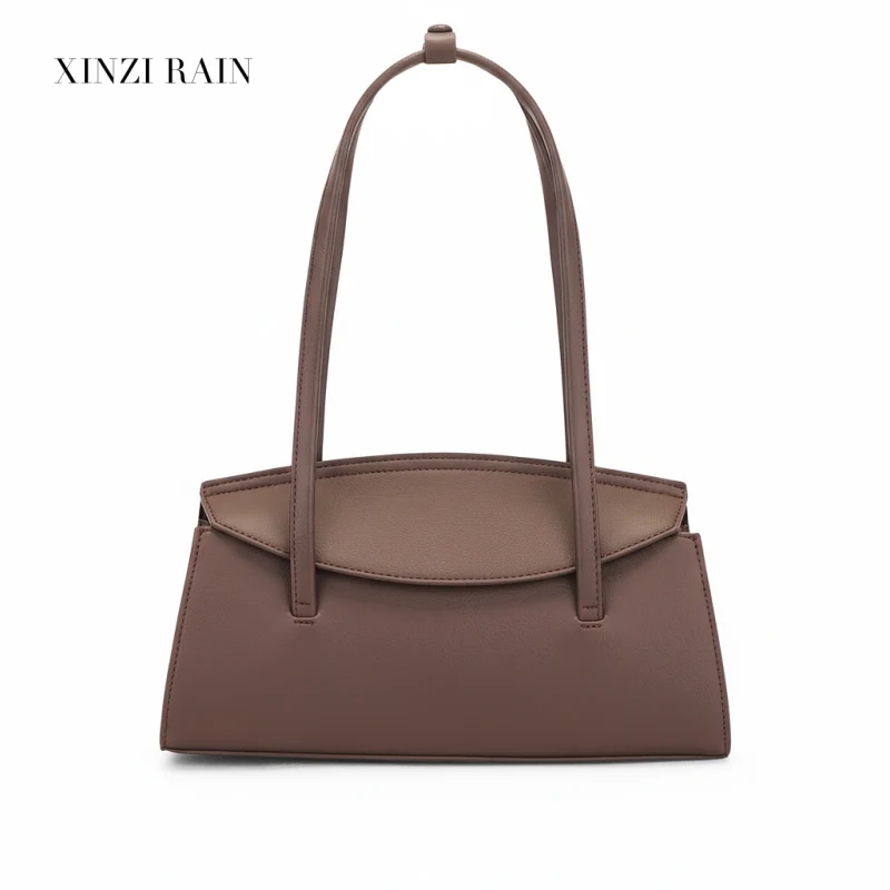 Custom Leather Top-Handle Shoulder Bag | OEM & Private Label Development