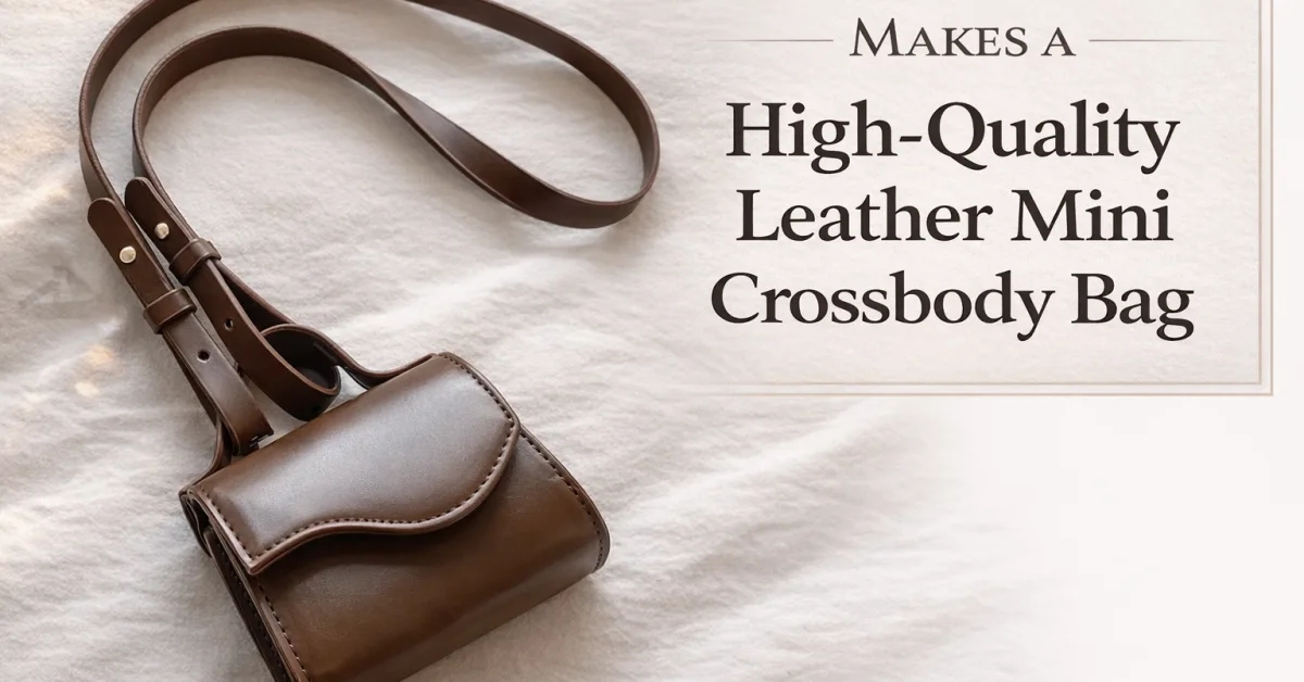 What Makes a High-Quality Leather Mini Crossbody Bag