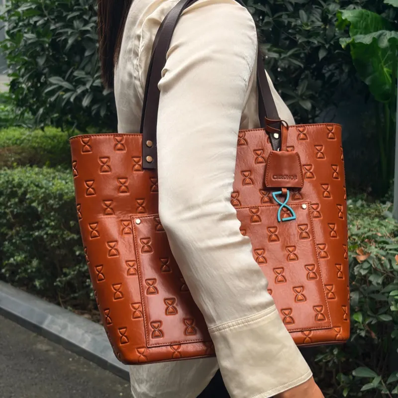 客户拓展纹理皮革手提包 bag product development partner - BAGSRAIN