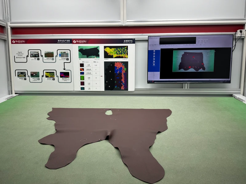 High-Precision CAD Nested Cutting for Leather Yield